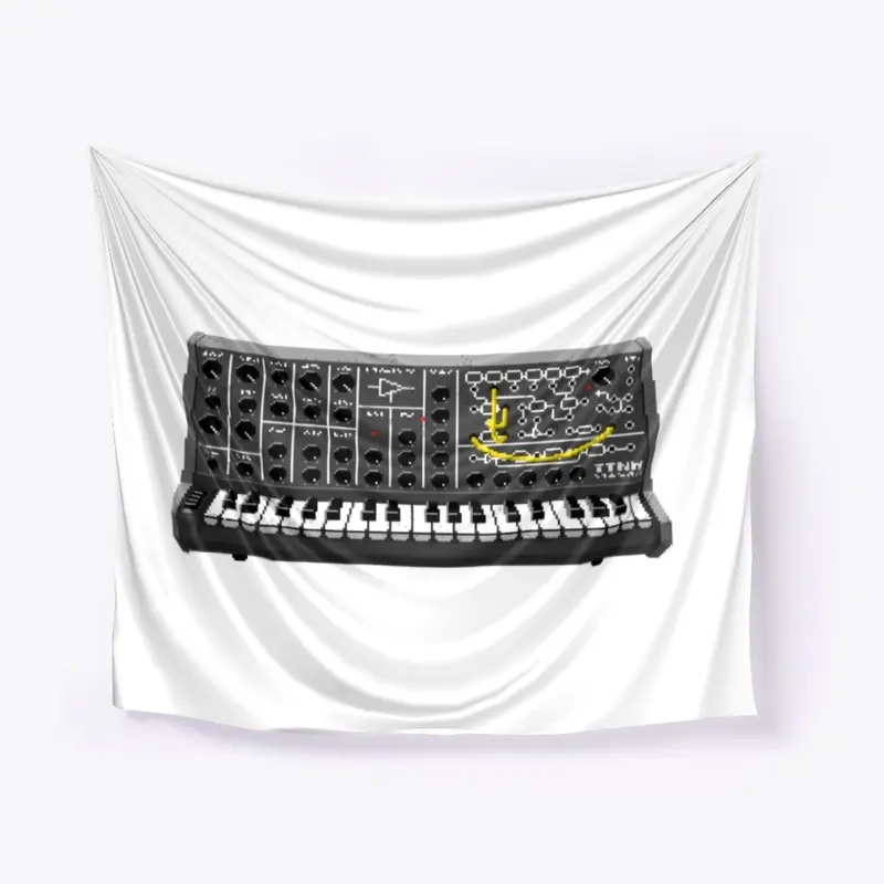 MS-20 Synth Pixel Art